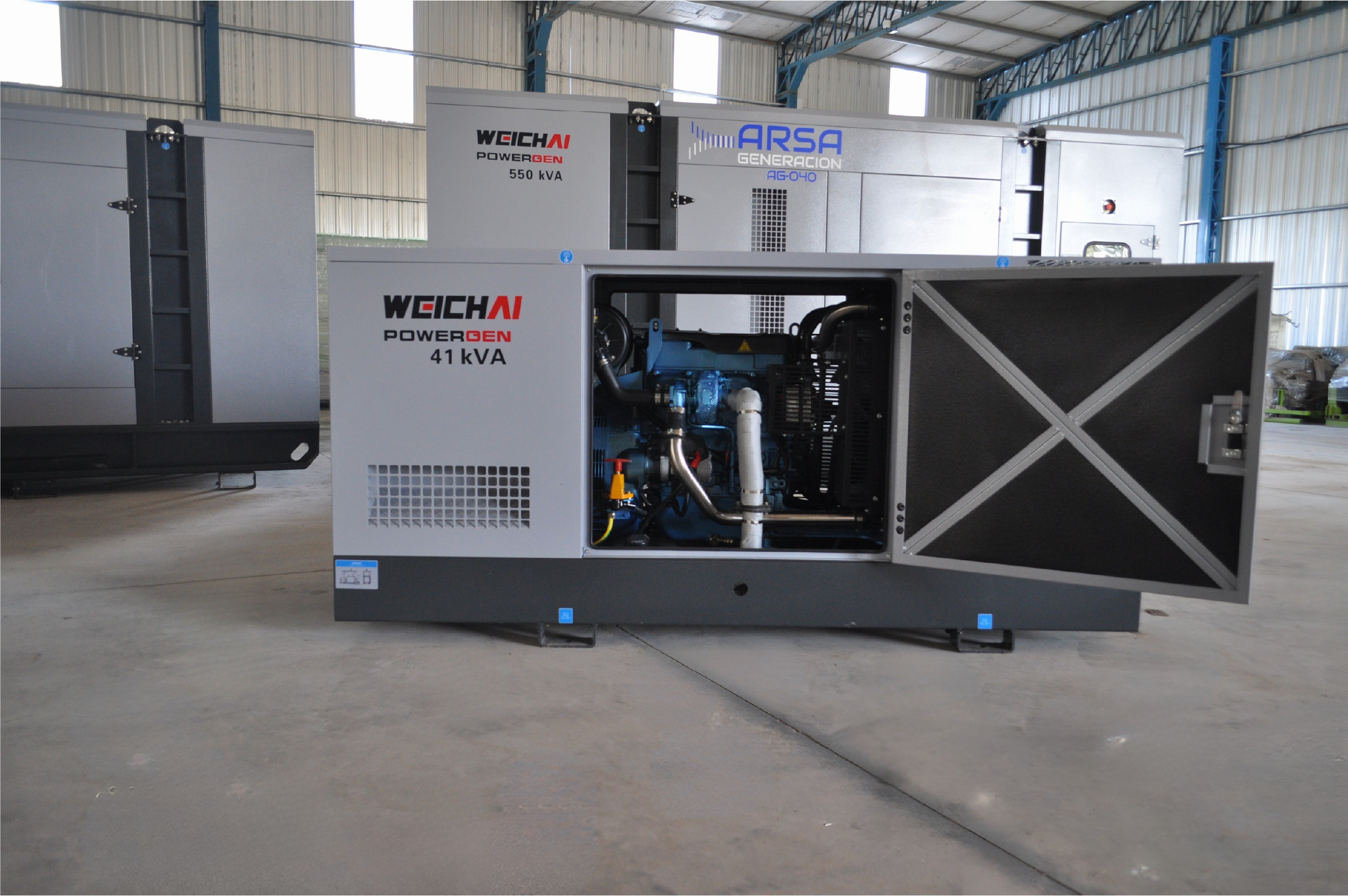Generador WEICHAI 41 kVA