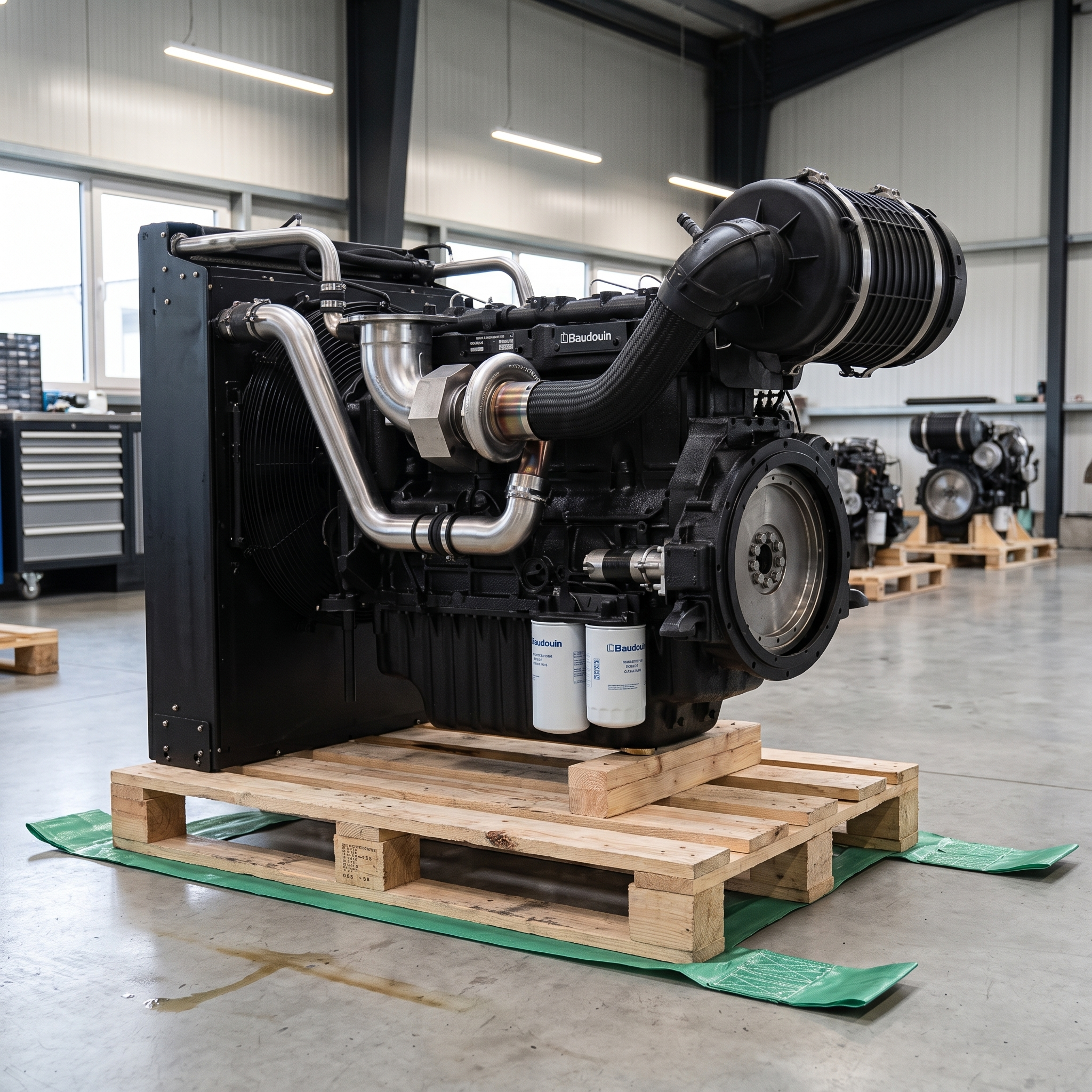 Motor Industrial Baudouin Serie 6M33