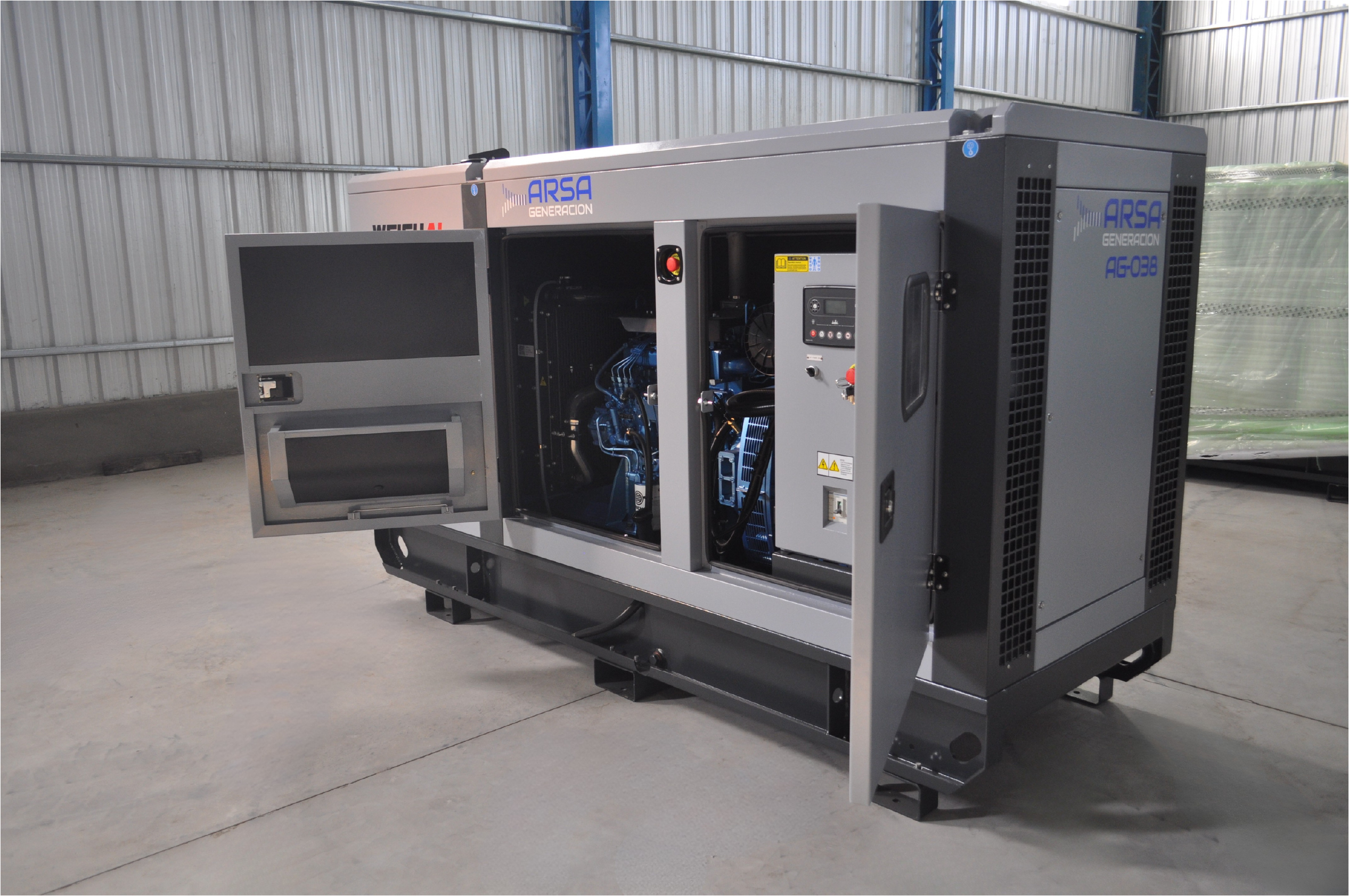 Generador WEICHAI 70 kVA